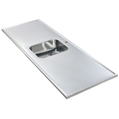 Diamond 1515x600mm, single sink middle