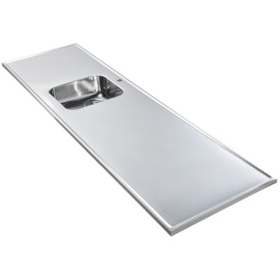 Diamond 2115x600mm, single sink left from middle