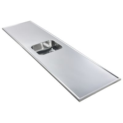 Diamond 2415x600mm, single sink middle